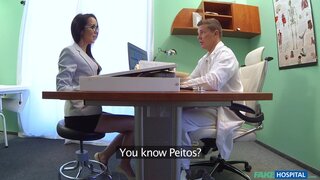 Fake Hospital - Dick Stretches Hot Portuguese Pussy - 05/03/2017