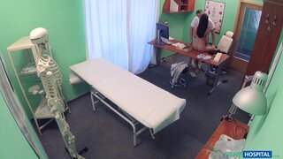 Fake Hospital - Dick Stretches Hot Portuguese Pussy - 05/03/2017