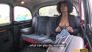 Fake Taxi - Ebony Stunner Rides Big Dick - 05/07/2017