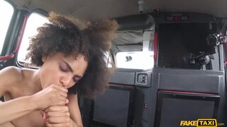 Fake Taxi - Ebony Stunner Rides Big Dick - 05/07/2017