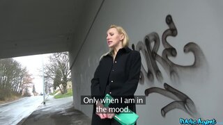 Public Agent - Stairwell Orgasms for Russian Blonde - 05/12/2017