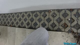 Public Agent - Stairwell Orgasms for Russian Blonde - 05/12/2017