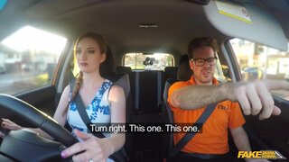 Fake Driving School - Posh Redhead Has a Dirty Secret - 05/12/2017