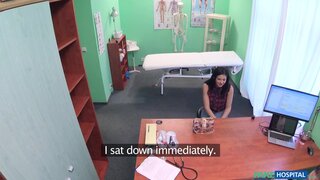 Fake Hospital - Shy Brunette Has Explosive Orgasms - 05/17/2017