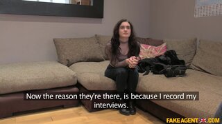 Fake Agent UK - Cum Splattered Face for Petite Teen - 05/20/2017
