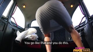 Female Fake Taxi - Sex toys make toned babe cum hard - 05/25/2017