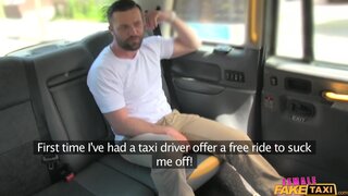 Female Fake Taxi - Big Sticky Facial After Hot Cab Sex - 06/01/2017
