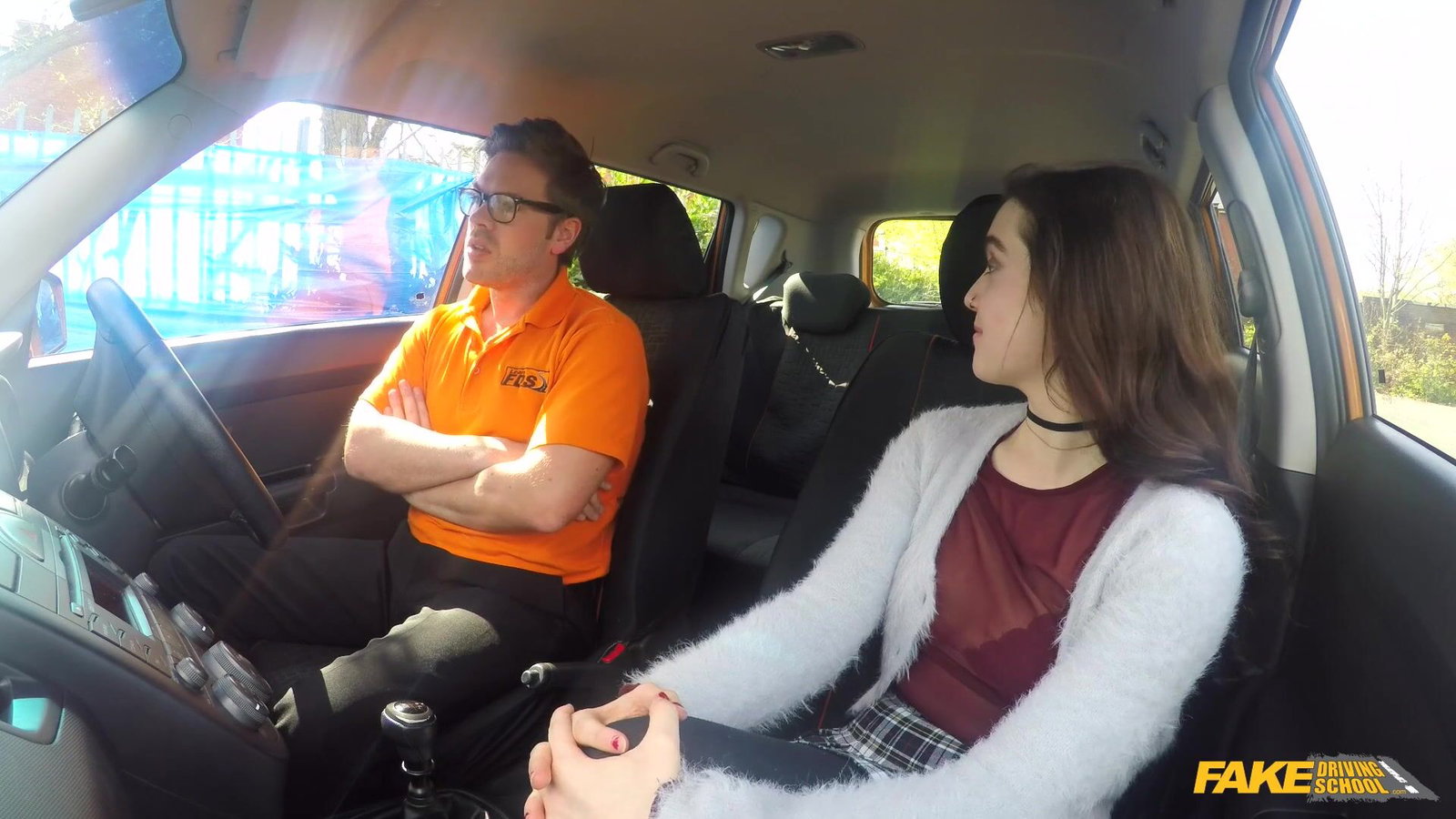 Fake Driving School - New Learner Has a Secret Surprise - 06/02/2017