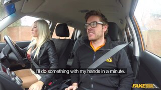 Fake Driving School - Squirting Orgasmic MILF Creampie - 06/09/2017