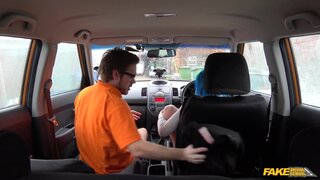 Fake Driving School - Anal Sex for Blue Haired Learner - 08/01/2017