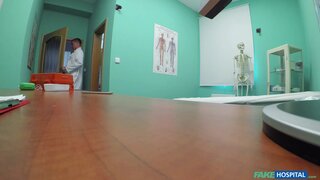 Fake Hospital - Doc fucks freshly shaven teen pussy - 08/09/2017