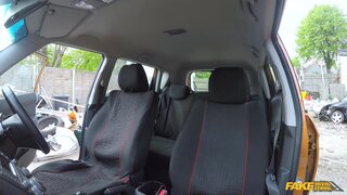 Fake Driving School - Hot sweaty sex with big tits blonde - 08/15/2017