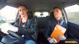 Fake Driving School - Examiner loves learners hairy pussy - 09/26/2017