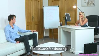 Female Agent - Studs body makes agent cock hungry - 10/10/2017