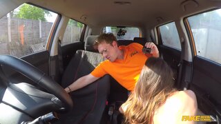 Fake Driving School - Cum hungry fiery Californian babe - 10/20/2017