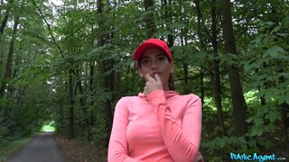 Public Agent - Hot Spanish jogger fucks on stairs - 10/20/2017
