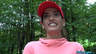 Public Agent - Hot Spanish jogger fucks on stairs - 10/20/2017