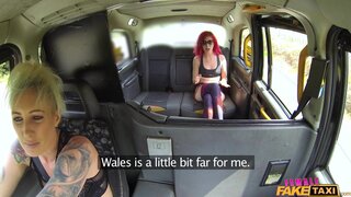 Female Fake Taxi - Hitchhiker gets ride of her life - 10/26/2017