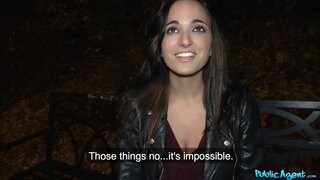Public Agent - Spanish hotty creampied by a stranger - 11/01/2017