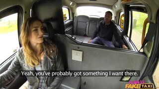 Female Fake Taxi - Black cock stretches drivers holes - 11/09/2017