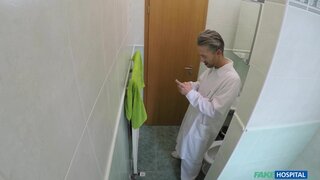 Fake Hospital - Thick dick stretches shaven pussy - 11/15/2017