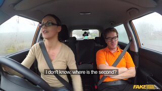 Fake Driving School - Hot learner needs big cock to relax - 11/10/2017