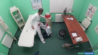 Fake Hospital - Deepthroat cures sweet Czech babe - 11/22/2017