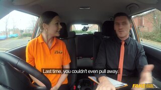 Fake Driving School - Backseat blowjobs and deep creampie - 11/21/2017