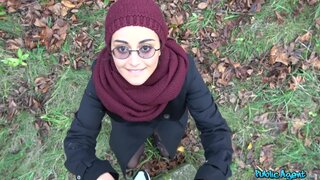 Public Agent - Afghan beauty gives forest blowjob - 11/28/2017