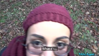 Public Agent - Afghan beauty gives forest blowjob - 11/28/2017