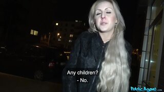 Public Agent - Perfect boobs get covered in jizz - 12/01/2017