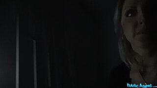 Public Agent - Perfect boobs get covered in jizz - 12/01/2017