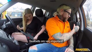Fake Driving School - Fake instructors hot fuck with minx - 12/06/2017