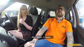 Fake Driving School - Fake instructors hot fuck with minx - 12/06/2017
