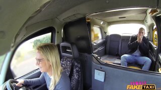 Female Fake Taxi - Ozzie tourist cums in blondes mouth - 12/12/2017