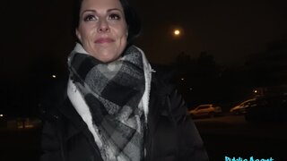 Public Agent - She goes wild for his big cock - 12/22/2017