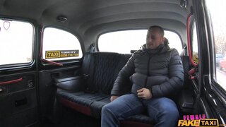 Female Fake Taxi - Lady driver sucks and fucks cock - 12/26/2017