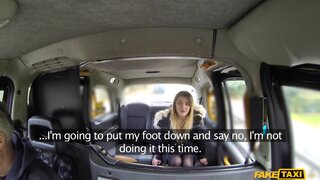 Fake Taxi - Student desires drivers cock again - 12/28/2017