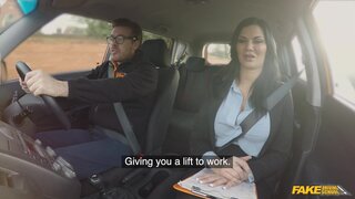 Fake Driving School - Aussie Guy Turns Table on Jasmine - 01/08/2018