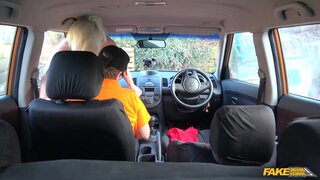 Fake Driving School - Busty mature MILF fucks instructor - 01/15/2018