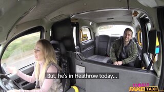 Female Fake Taxi - Petite blonde gives great sex - 01/26/2018