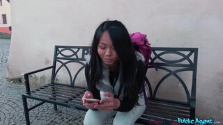 Public Agent - Stranded Thai Facialised by Stranger - 02/13/2018