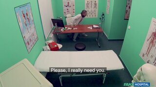 Fake Hospital - Sexy ass patient swallows cum - 02/07/2018