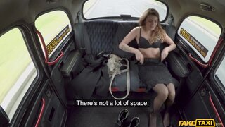 Fake Taxi - Backseat undressing erection issues - 02/14/2018