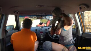 Fake Driving School - Anal and sexy toys lesson finale - 03/12/2018