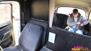 Female Fake Taxi - Innocent young tourist gets seduced - 03/16/2018