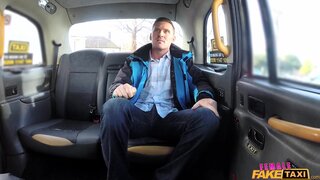 Female Fake Taxi - Horny taxi driver rides big cock - 03/23/2018
