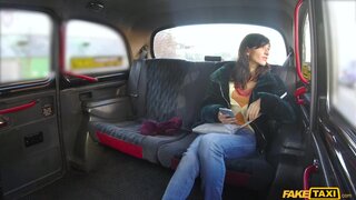 Fake Taxi - Drivers cock fills passengers pussy - 04/01/2018