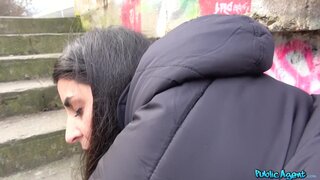 Public Agent - Creampie climax after outdoor sex - 04/17/2018