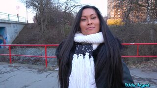 Public Agent - Hot Thai in gas station toilet fuck - 04/24/2018